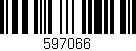 Código de barras (EAN, GTIN, SKU, ISBN): '597066'