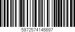 Código de barras (EAN, GTIN, SKU, ISBN): '5972574146697'