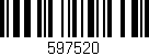 Código de barras (EAN, GTIN, SKU, ISBN): '597520'
