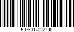 Código de barras (EAN, GTIN, SKU, ISBN): '5976014202738'