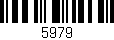 Código de barras (EAN, GTIN, SKU, ISBN): '5979'