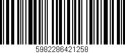 Código de barras (EAN, GTIN, SKU, ISBN): '5982286421258'