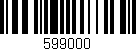 Código de barras (EAN, GTIN, SKU, ISBN): '599000'