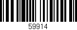 Código de barras (EAN, GTIN, SKU, ISBN): '59914'