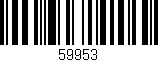 Código de barras (EAN, GTIN, SKU, ISBN): '59953'