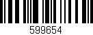 Código de barras (EAN, GTIN, SKU, ISBN): '599654'