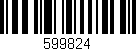 Código de barras (EAN, GTIN, SKU, ISBN): '599824'