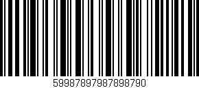 Código de barras (EAN, GTIN, SKU, ISBN): '59987897987898790'