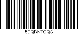 Código de barras (EAN, GTIN, SKU, ISBN): '5DQRNTQQS'