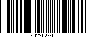 Código de barras (EAN, GTIN, SKU, ISBN): '5HQYL27XP'