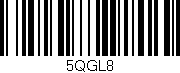 Código de barras (EAN, GTIN, SKU, ISBN): '5QGL8'