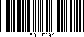 Código de barras (EAN, GTIN, SKU, ISBN): '5QJJJ83QY'