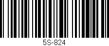 Código de barras (EAN, GTIN, SKU, ISBN): '5S-824'