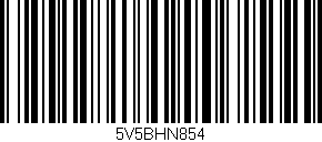 Código de barras (EAN, GTIN, SKU, ISBN): '5V5BHN854'