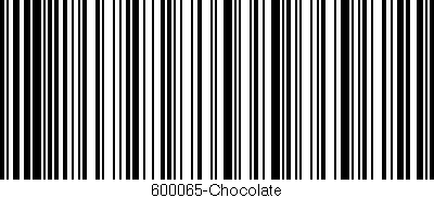 Código de barras (EAN, GTIN, SKU, ISBN): '600065-Chocolate'