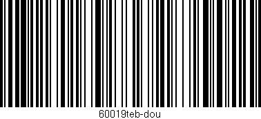 Código de barras (EAN, GTIN, SKU, ISBN): '60019teb-dou'