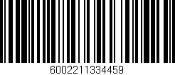 Código de barras (EAN, GTIN, SKU, ISBN): '6002211334459'