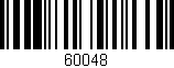 Código de barras (EAN, GTIN, SKU, ISBN): '60048'