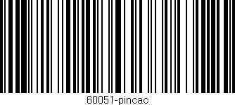 Código de barras (EAN, GTIN, SKU, ISBN): '60051-pincac'