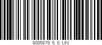 Código de barras (EAN, GTIN, SKU, ISBN): '6005679_5_0_UN'