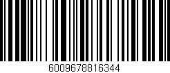 Código de barras (EAN, GTIN, SKU, ISBN): '6009678816344'