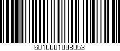 Código de barras (EAN, GTIN, SKU, ISBN): '6010001008053'