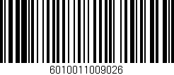 Código de barras (EAN, GTIN, SKU, ISBN): '6010011009026'