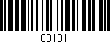 Código de barras (EAN, GTIN, SKU, ISBN): '60101'