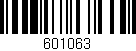 Código de barras (EAN, GTIN, SKU, ISBN): '601063'