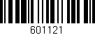 Código de barras (EAN, GTIN, SKU, ISBN): '601121'