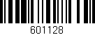 Código de barras (EAN, GTIN, SKU, ISBN): '601128'