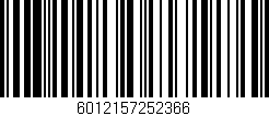 Código de barras (EAN, GTIN, SKU, ISBN): '6012157252366'