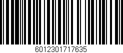 Código de barras (EAN, GTIN, SKU, ISBN): '6012301717635'