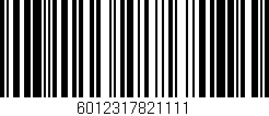 Código de barras (EAN, GTIN, SKU, ISBN): '6012317821111'