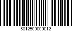 Código de barras (EAN, GTIN, SKU, ISBN): '6012500009012'