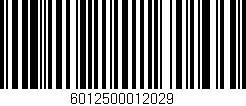Código de barras (EAN, GTIN, SKU, ISBN): '6012500012029'