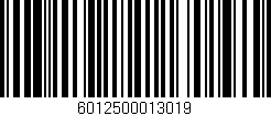 Código de barras (EAN, GTIN, SKU, ISBN): '6012500013019'