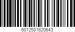 Código de barras (EAN, GTIN, SKU, ISBN): '6012501620643'