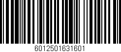 Código de barras (EAN, GTIN, SKU, ISBN): '6012501631601'
