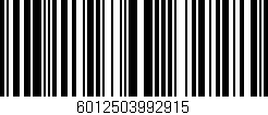 Código de barras (EAN, GTIN, SKU, ISBN): '6012503992915'