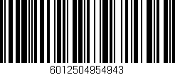Código de barras (EAN, GTIN, SKU, ISBN): '6012504954943'