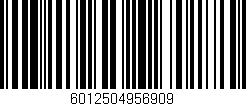 Código de barras (EAN, GTIN, SKU, ISBN): '6012504956909'