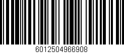 Código de barras (EAN, GTIN, SKU, ISBN): '6012504966908'