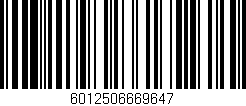 Código de barras (EAN, GTIN, SKU, ISBN): '6012506669647'