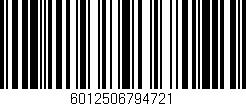 Código de barras (EAN, GTIN, SKU, ISBN): '6012506794721'