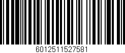 Código de barras (EAN, GTIN, SKU, ISBN): '6012511527581'