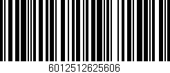 Código de barras (EAN, GTIN, SKU, ISBN): '6012512625606'