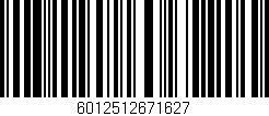 Código de barras (EAN, GTIN, SKU, ISBN): '6012512671627'