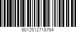 Código de barras (EAN, GTIN, SKU, ISBN): '6012512719794'