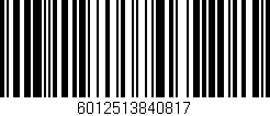 Código de barras (EAN, GTIN, SKU, ISBN): '6012513840817'